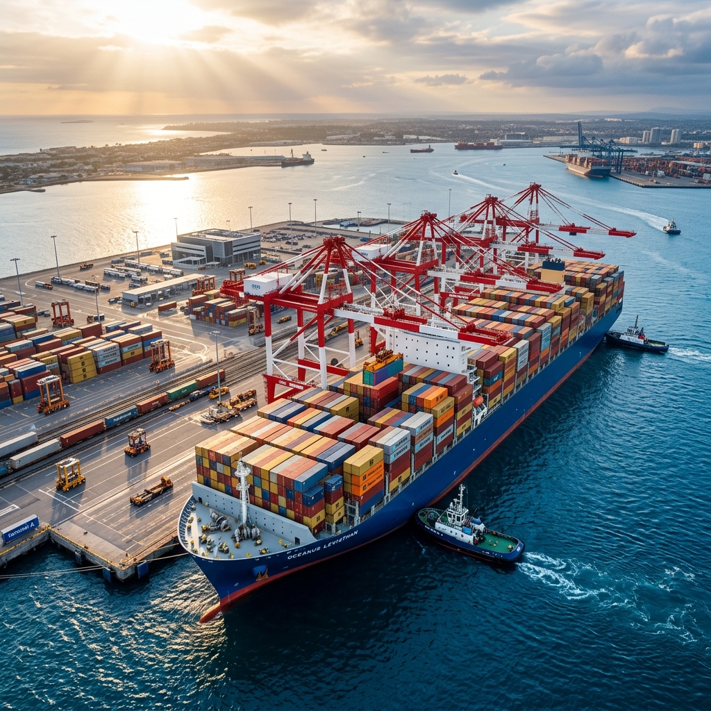 Port Shipping Cargo